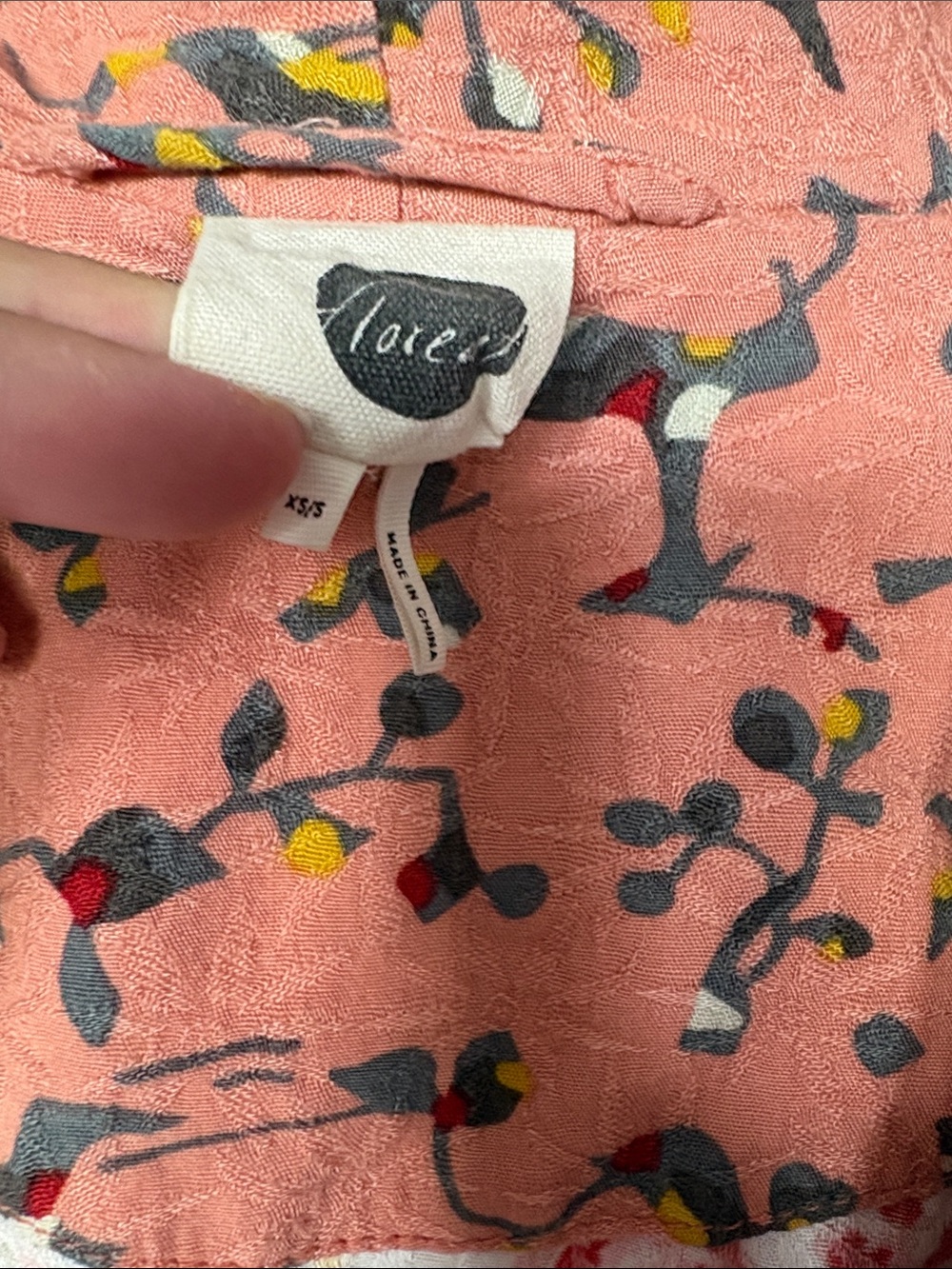 ANTHROPOLOGIE FLOREAT Pink Floral Patchwork Kimono Robe - Picture 4 of 11